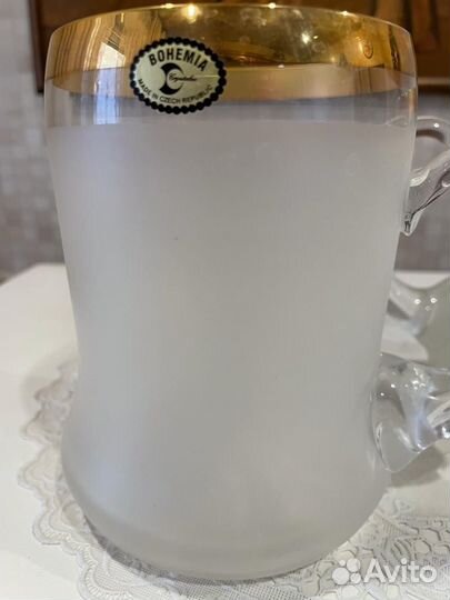 Бокалы, кружки для пива. Чехия, Богемия