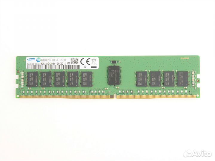 Память оперативная DDR4 8Gb PC4-19200 2400Mhz ECC