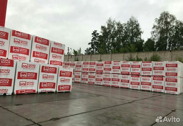 Газоблок Новоблок D400 B2.5