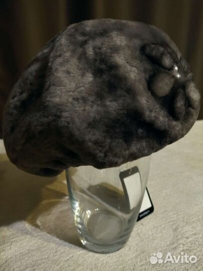 Берет женский меховой