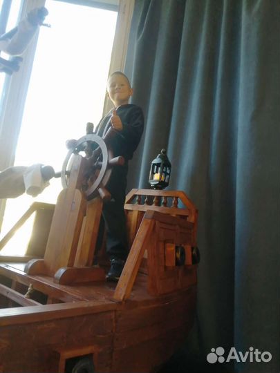 Детский корабль - фотозона