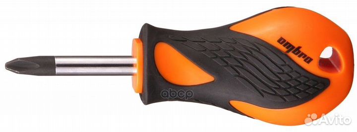 Отвертка стержневая крестовая basic, рн2х38 мм