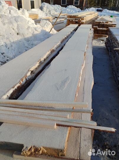Доска обрезная 40х100х6000
