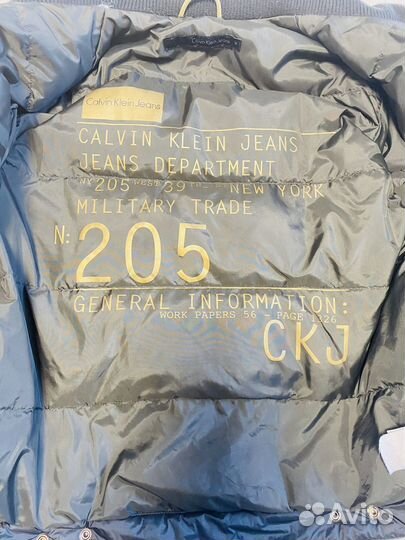 Calvin klein куртка мужская весна/осень(оригинал)