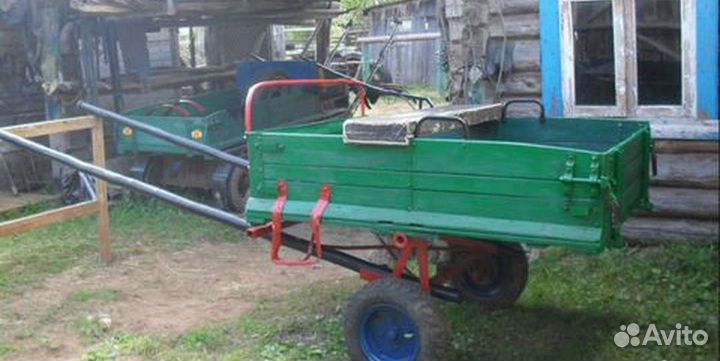 Телега конная самосвальная