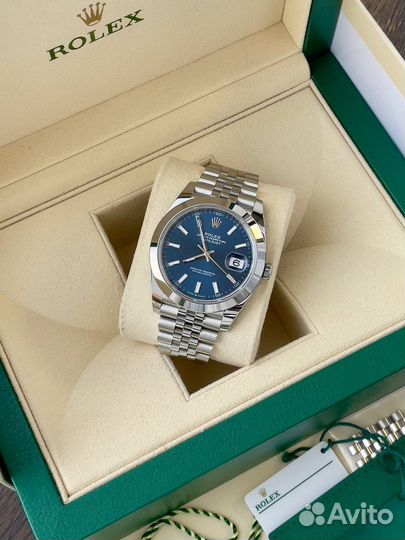 Часы Rolex Datejust 41mm Синие