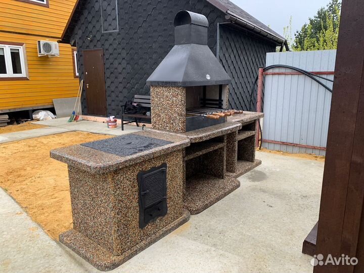 Модульный комплекс барбекю, гриль, мангал