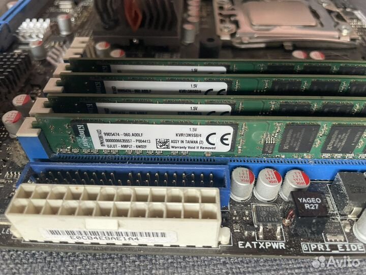 Intel Xeon e5645+asus Rampage 2 gene (сокет 1366)