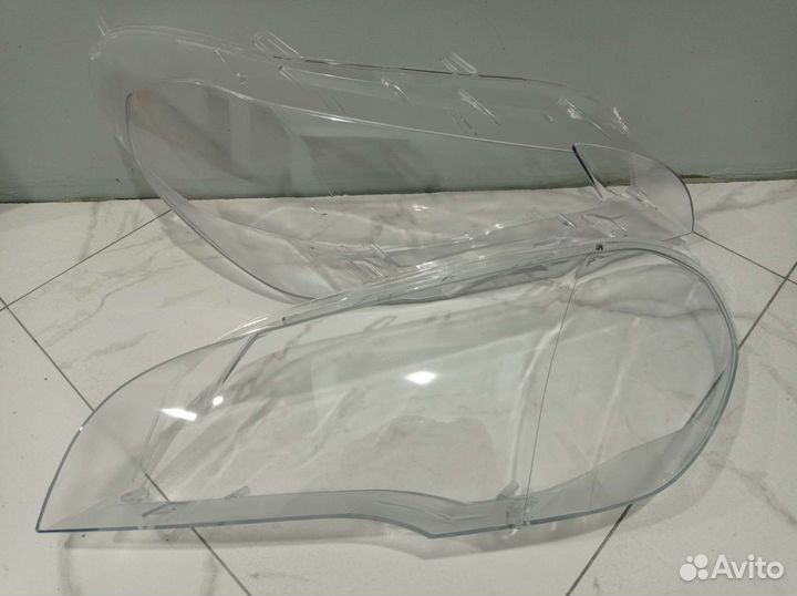 Стëкла фары BMW x5 e70 комплект