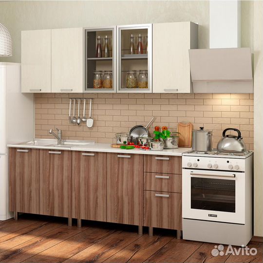 Кухня Катя 2 метра. Цена за всю кухню