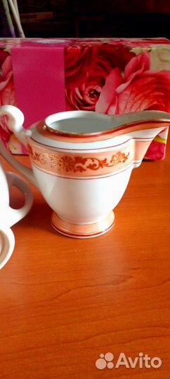 Сахарница и сливочник 1950-1960е годы