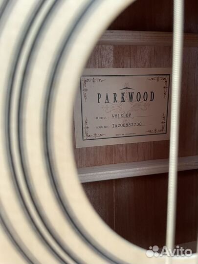 Гитара Parkwood w81e