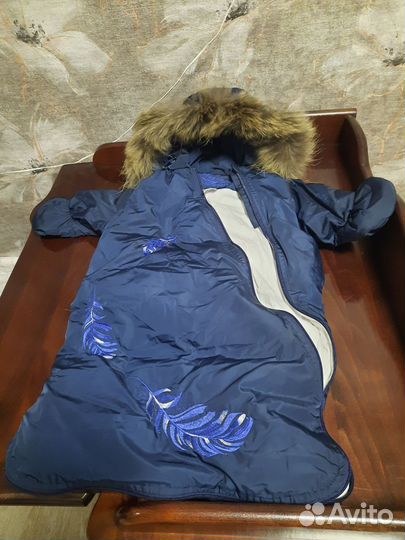 Конверт/комбинезон зимний пуховый