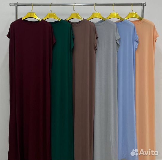 Базовое платье под абаю