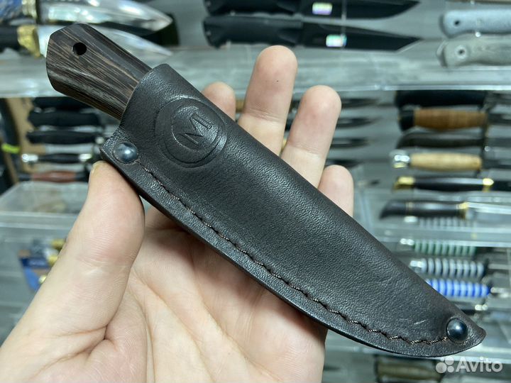 Нож Грибник (Дамасская сталь)