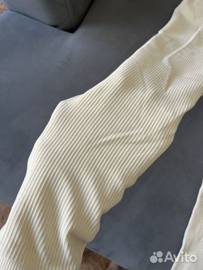 Лосины в рубчик