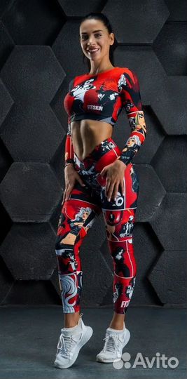 Спортивный костюм женский fitskin размер s