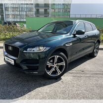 Jaguar F-Pace 2.0 AT, 2017, 109 000 км, с пробегом, цена 3 150 000 руб.