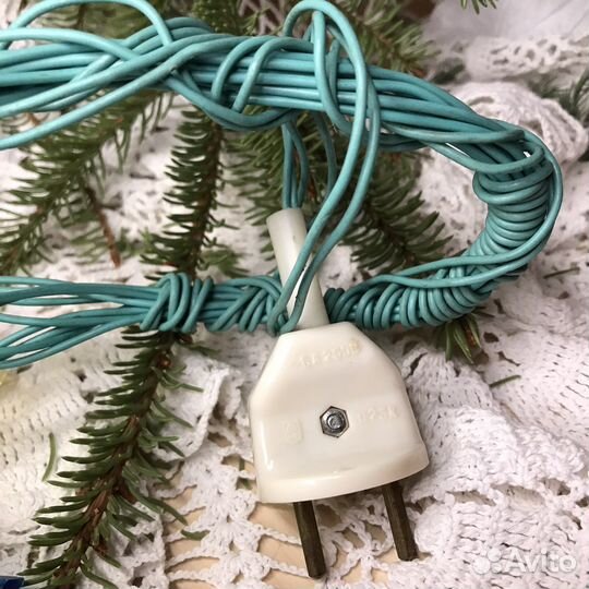 Елочная новогодняя гирлянда СССР