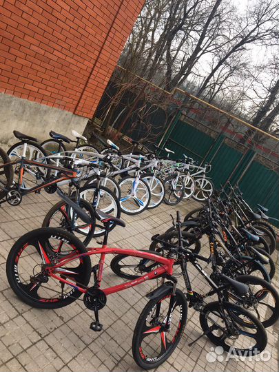 Горный велосипед на литых дисках 26