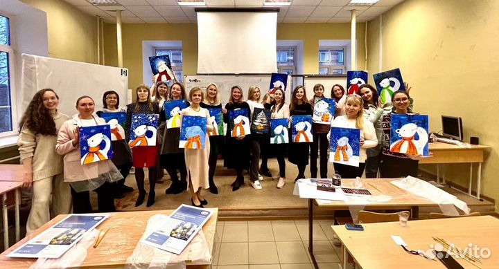 Арт вечеринки/творческие мастер-классы