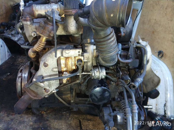 Двигатель Hyundai H1, H200 2.5td, D4BH