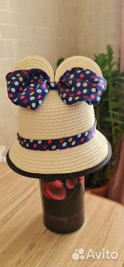 Соломенная шляпа детская