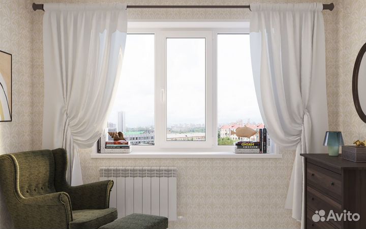 Окна пвх. Рассрочка, монтаж