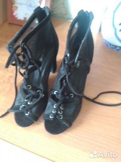 Ботильоны женские 37 размер замшевые