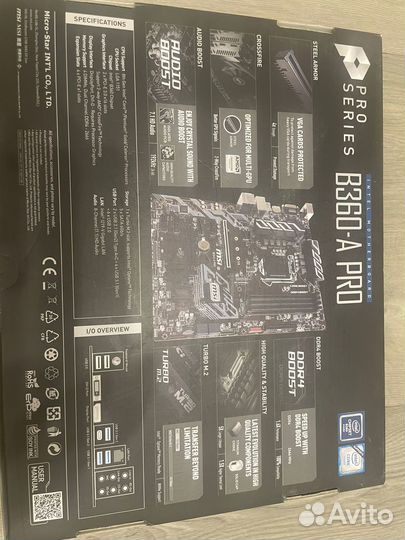 I5 9400f+msi b360-a pro