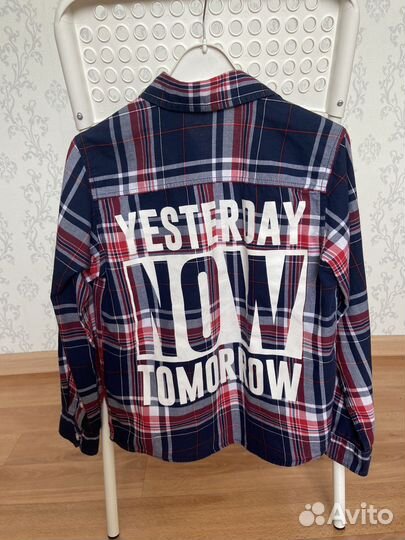 Рубашка на мальчика 128