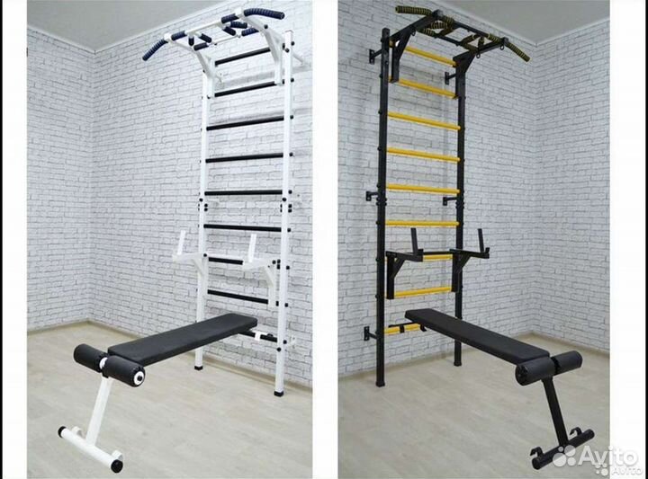Шведская стенка, турник, брусья 250 кг