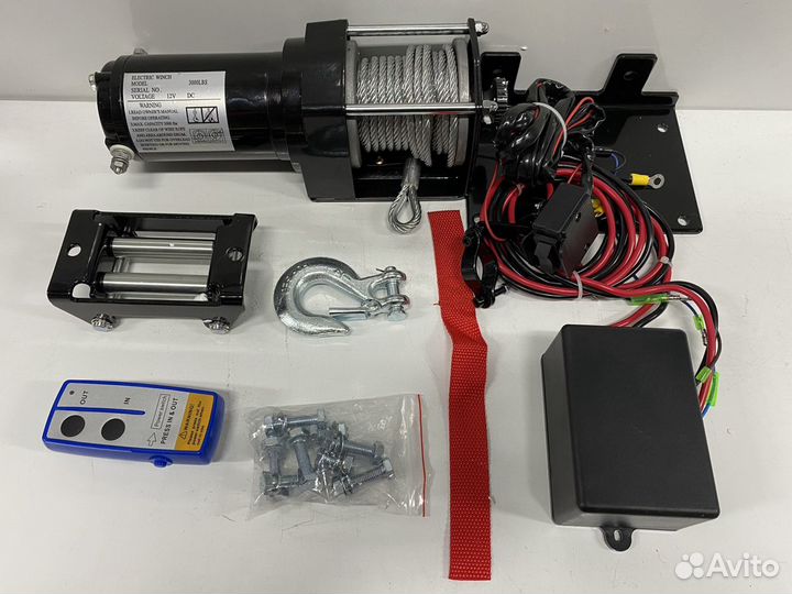 Авто Лебёдка Electro winch 3000lbs