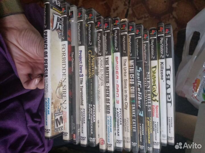 Игровые диски на ps2