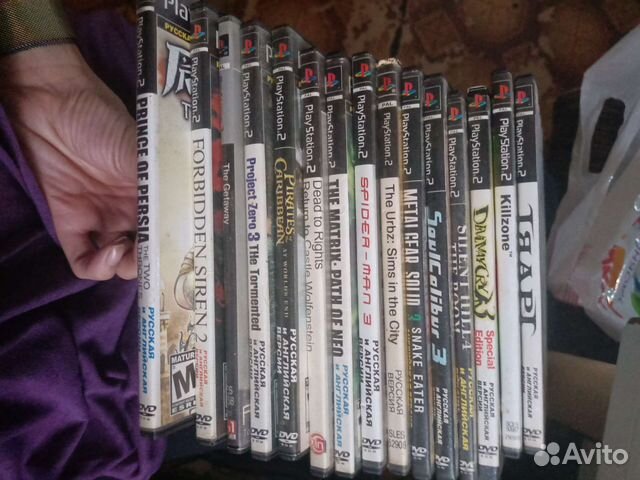 Игровые диски на ps2