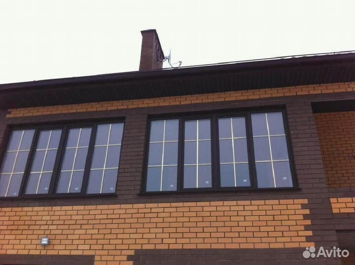 Алюминиевые окна под ключ