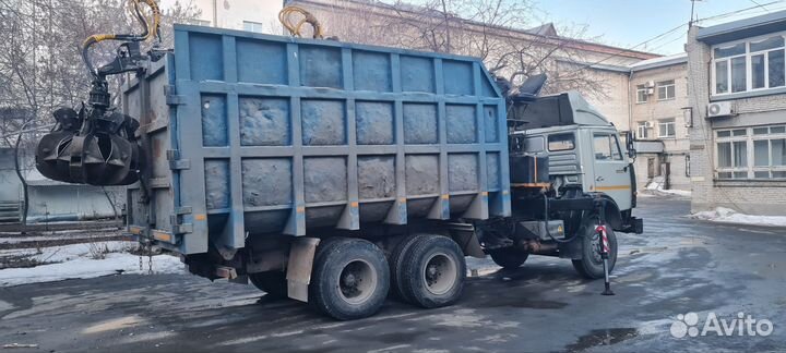 Вывоз мусора камаз 26 m3