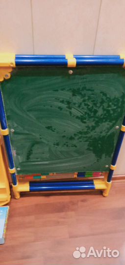 Мольберт для рисования, магнитная доска, счёты