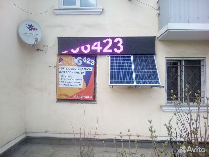 Солнечная панель 12 вольт, до 8 ампер, 100 ватт, п