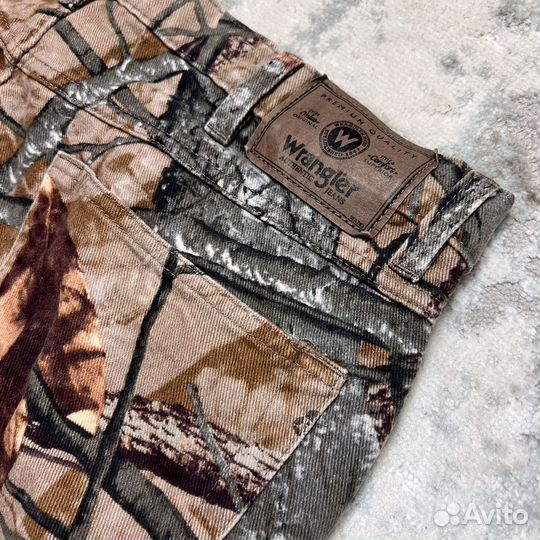 Брюки Wrangler x Realtree Camo - W36 L32 оригинал