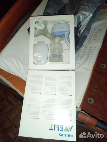 Молокоотсос avent электрический