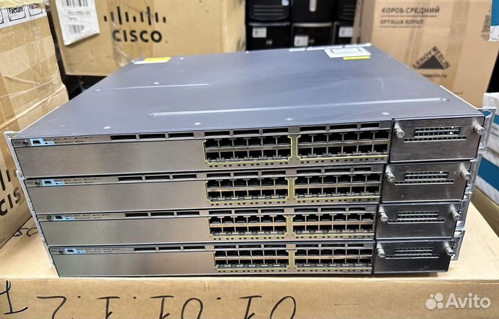 Коммутатор Cisco WS-C3750X-24T-S