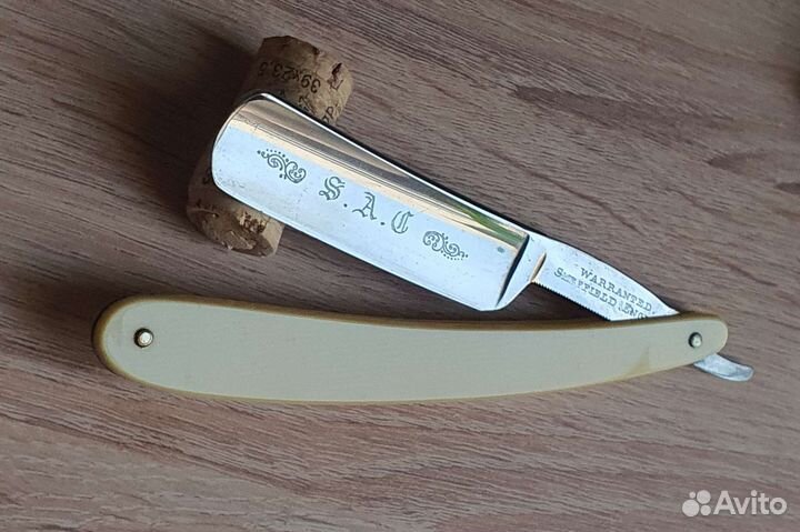 Опасная бритва Warranted Sheffield. Англия