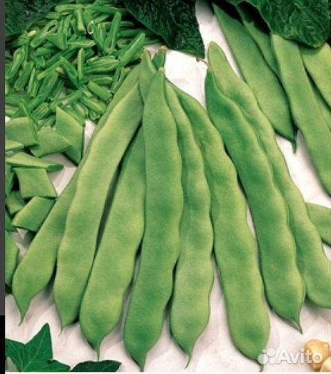 Семена Фасоли спаржевой Французская Золотая.5сем