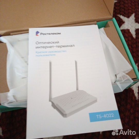 Оптический Интернет терминал ростелеком
