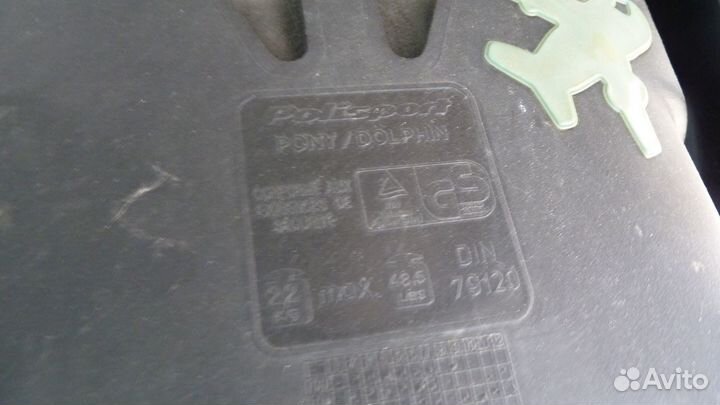 Кресло детское на велосипед(Италия) до 22 кг