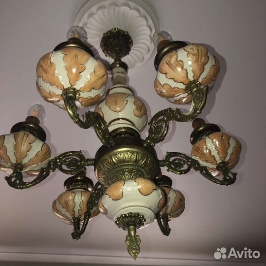 Люстра потолочная, Италия