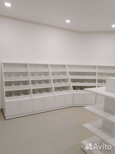 Изготовление мебели для магазинов стеллажи