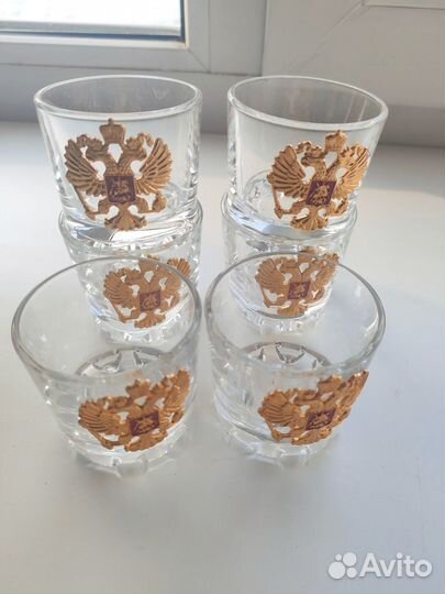 Рюмки новые набор 6шт