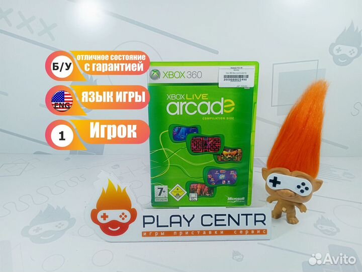 Диск для Xbox 360 Xbox Live Arcade б/у с гарантией